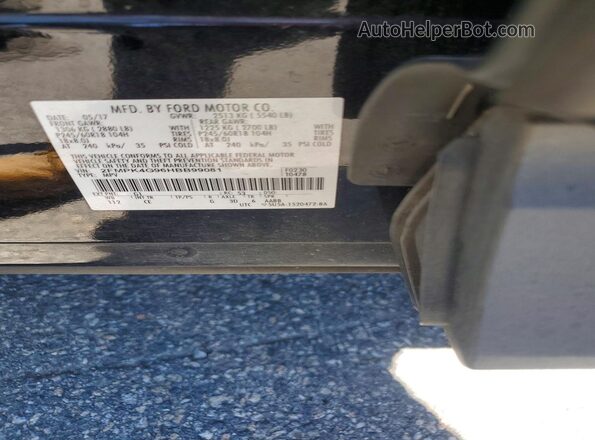 2FMPK4G96HBB99081 2017 FORD EDGE Black 