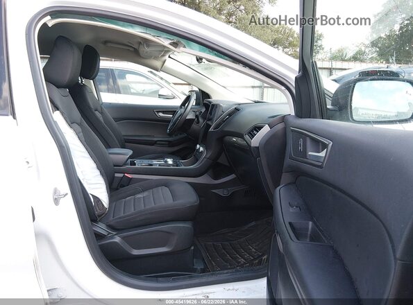 2FMPK4G96NBA43554 2022 FORD EDGE White Widok wnętrza z przodu