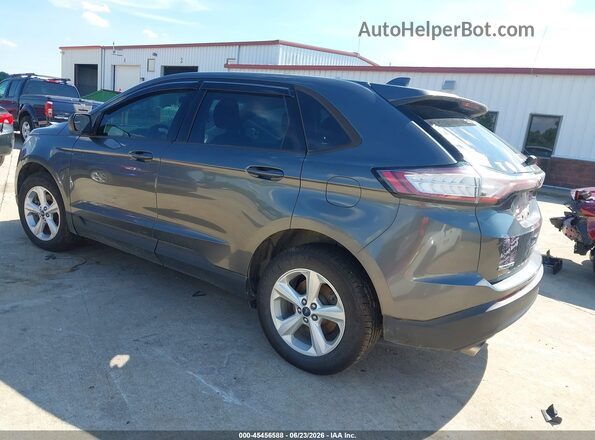 2FMPK4G97HBC15918 2017 FORD EDGE Gray Задня ліва чверть