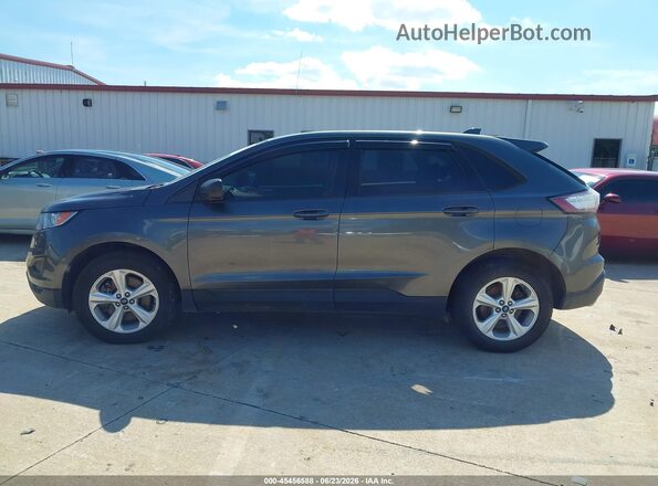 2FMPK4G97HBC15918 2017 FORD EDGE Gray Панорамний вид салону 360°