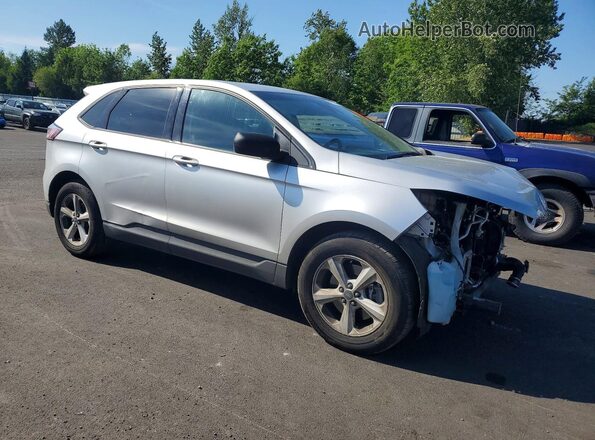 2FMPK4G97KBB49555 2019 FORD EDGE Silver Przód prawy