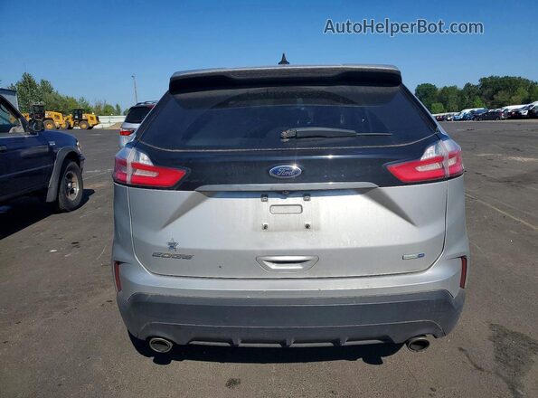 2FMPK4G97KBB49555 2019 FORD EDGE Silver Widok z tyłu