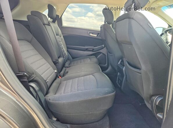 2FMPK4G97KBB92728 2019 FORD EDGE Серый Вид задней части салона