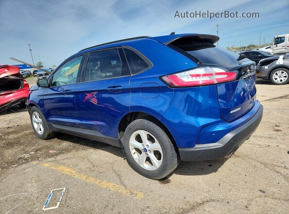 2FMPK4G97LBA97233 2020 FORD EDGE Blue Trasero izquierdo