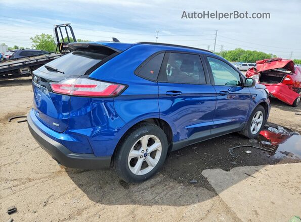 2FMPK4G97LBA97233 2020 FORD EDGE Blue Trasero derecho