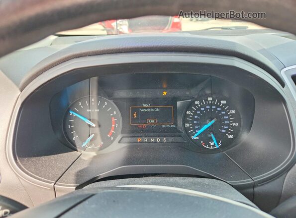 2FMPK4G97LBA97233 2020 FORD EDGE Blue Vista del cuadro de instrumentos