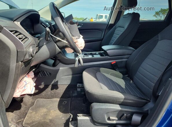 2FMPK4G97LBA97233 2020 FORD EDGE Blue Vista interior delantera
