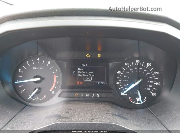 2FMPK4G97LBB08022 2020 FORD EDGE Gray Հետևի նստատեղերի տեսք