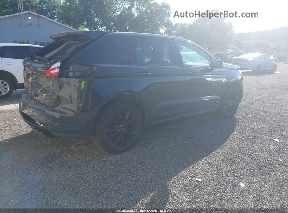 2FMPK4G97NBA27282 2022 FORD EDGE Серый Задняя правая четверть