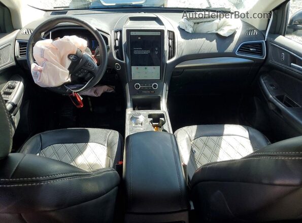 2FMPK4G97PBA52914 2023 FORD EDGE Black წინა პანელის ხედი
