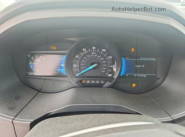 2FMPK4G97RBA48509 2024 FORD EDGE Silver Вид щитка приладів
