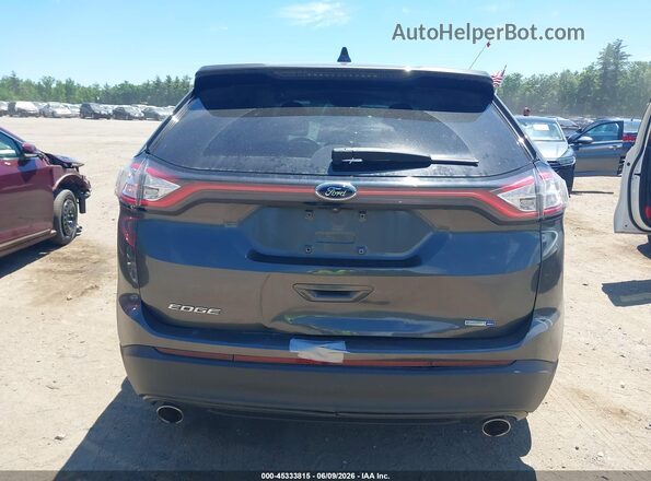 2FMPK4G98HBC39368 2017 FORD EDGE Gray Вид спереду