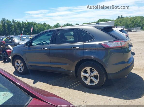 2FMPK4G98HBC39368 2017 FORD EDGE Gray Панорамний вид салону 360°