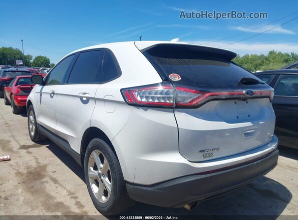 2FMPK4G98HBC62102 2017 FORD EDGE White Rear left