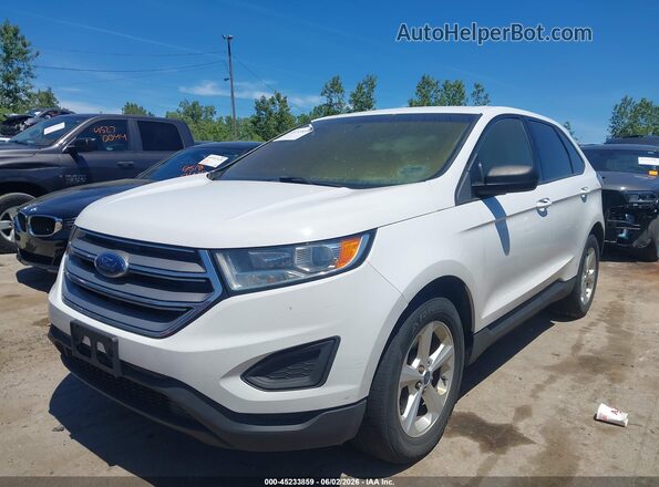 2FMPK4G98HBC62102 2017 FORD EDGE White Front left