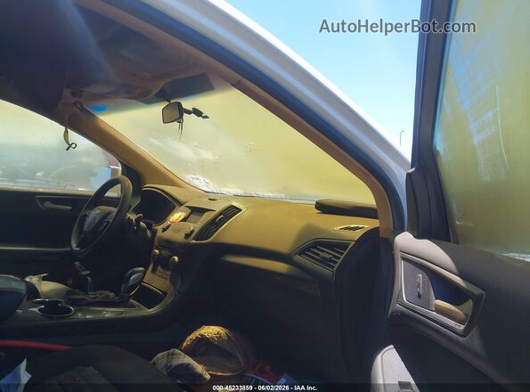 2FMPK4G98HBC62102 2017 FORD EDGE White Front interior view