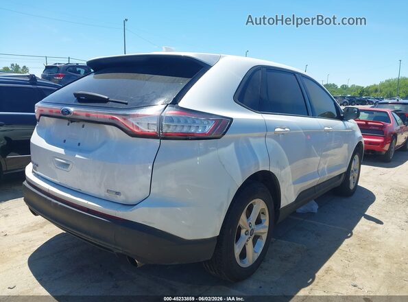 2FMPK4G98HBC62102 2017 FORD EDGE White Rear right