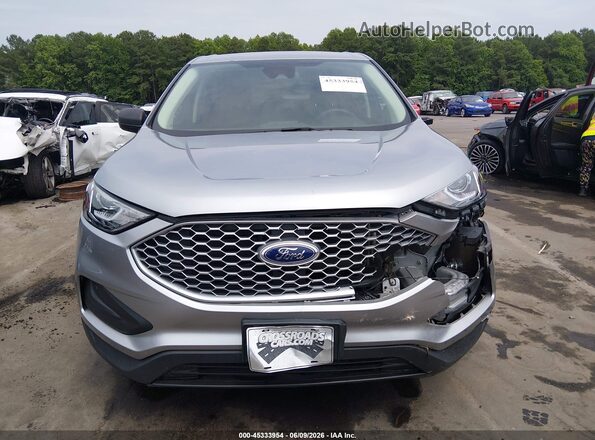 2FMPK4G98RBB10208 2024 FORD EDGE Silver Вид щитка приладів