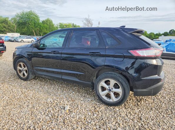 2FMPK4G99HBB43121 2017 FORD EDGE Black Trasero izquierdo