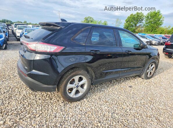 2FMPK4G99HBB43121 2017 FORD EDGE Black Trasero derecho