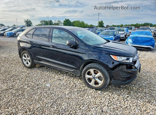 2FMPK4G99HBB43121 2017 FORD EDGE Black Delantero derecho