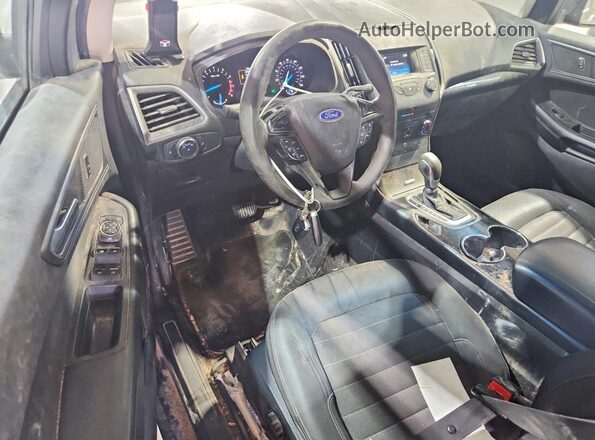2FMPK4G99HBB43121 2017 FORD EDGE Black Vista del salpicadero