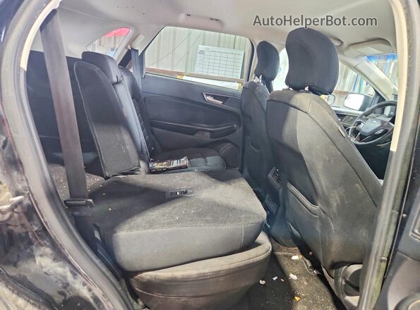 2FMPK4G99HBB43121 2017 FORD EDGE Black Vista interior trasera
