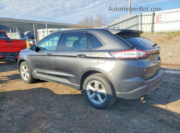 2FMPK4G99JBC19653 2018 FORD EDGE Charcoal Հետևի ձախ