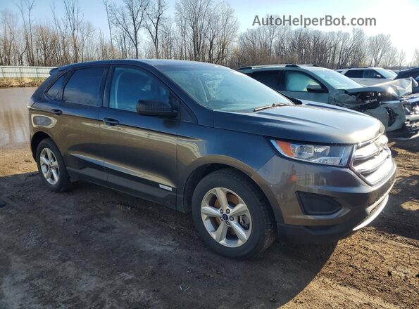 2FMPK4G99JBC19653 2018 FORD EDGE Charcoal Առջևի աջ