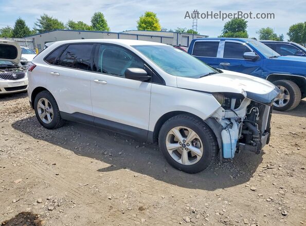 2FMPK4G99LBB33732 2020 FORD EDGE White Delantero derecho