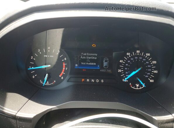 2FMPK4G99LBB33732 2020 FORD EDGE White Vista del cuadro de instrumentos