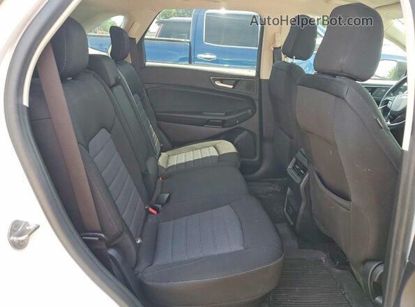 2FMPK4G99LBB33732 2020 FORD EDGE White Vista interior trasera