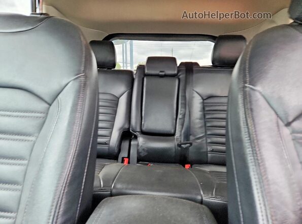 2FMPK4G99NBA00164 2022 FORD EDGE Black უკანა სავარძლების ხედი