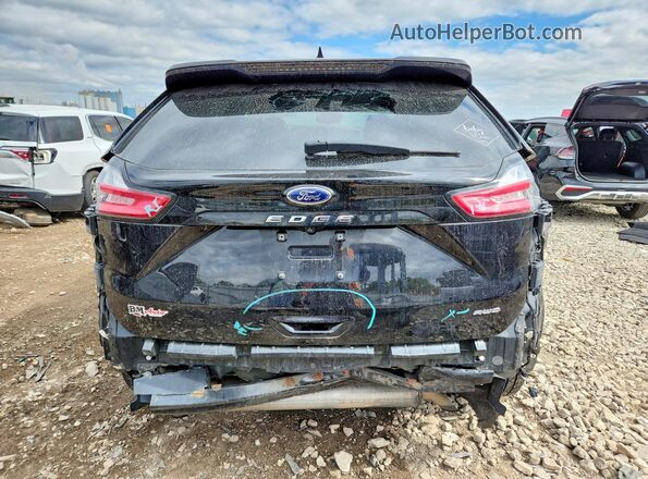 2FMPK4G99NBA00164 2022 FORD EDGE Black უკანა ხედი
