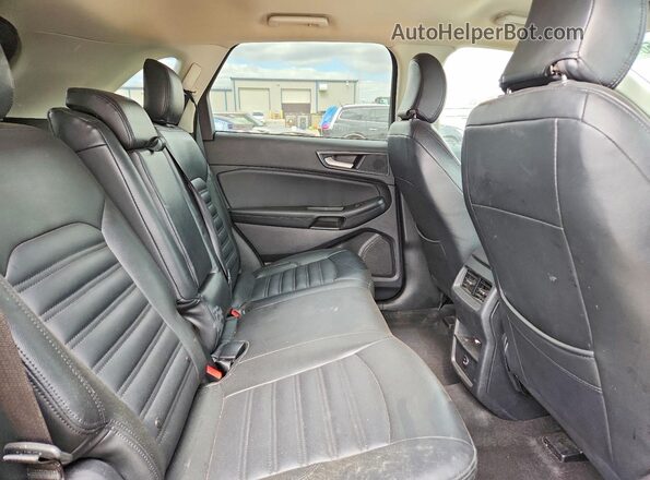 2FMPK4G99NBA00164 2022 FORD EDGE Black უკანა სალონის ხედი