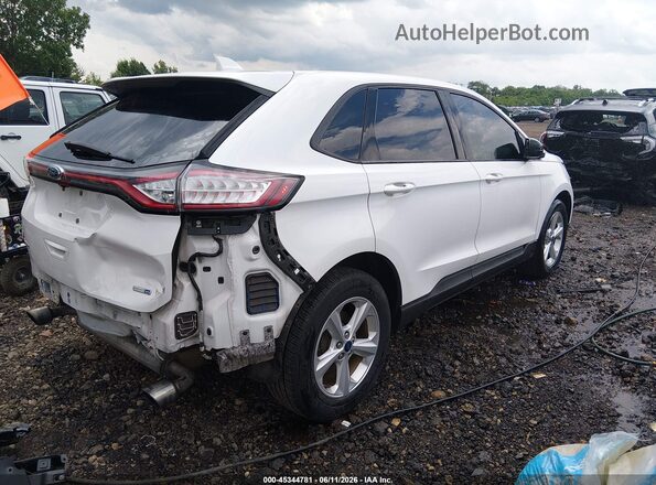 2FMPK4G9XHBC53384 2017 FORD EDGE White უკანა მარჯვენა