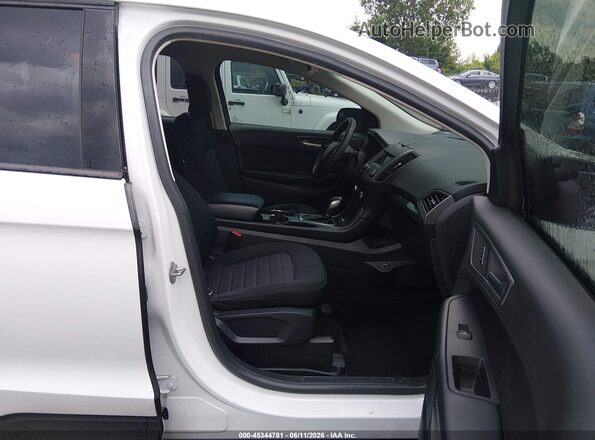 2FMPK4G9XHBC53384 2017 FORD EDGE White წინა სალონის ხედი