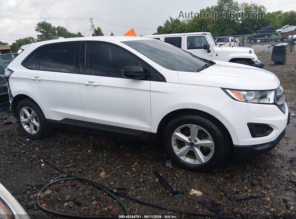 2FMPK4G9XHBC53384 2017 FORD EDGE White სალონის 360-გრადუსიანი ხედი
