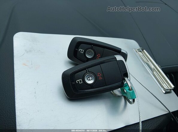 2FMPK4G9XHBC53384 2017 FORD EDGE White წინა პანელის ხედი