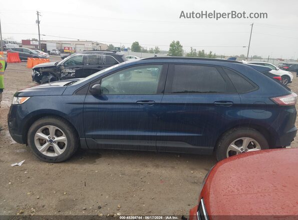 2FMPK4G9XHBC60318 2017 FORD EDGE Dark Blue Панорамний вид салону 360°