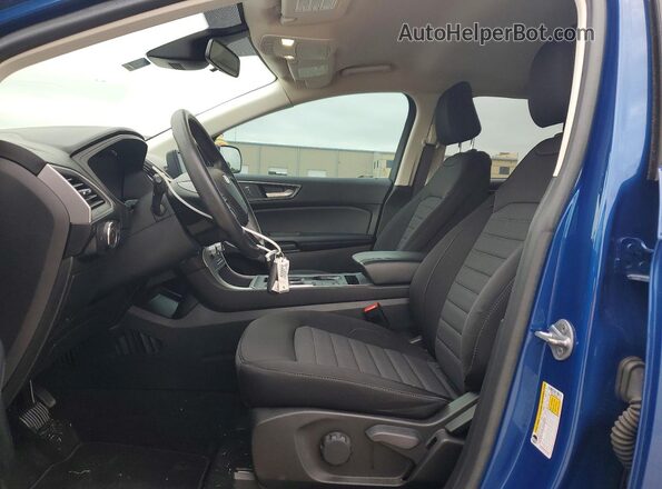 2FMPK4G9XNBB10236 2022 FORD EDGE Blue Front interior view