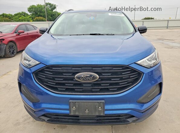 2FMPK4G9XNBB10236 2022 FORD EDGE Blue Front view