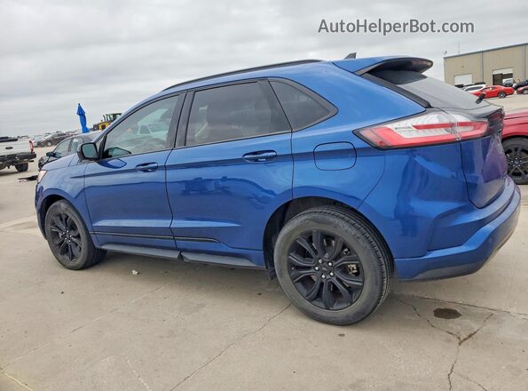 2FMPK4G9XNBB10236 2022 FORD EDGE Blue Rear left