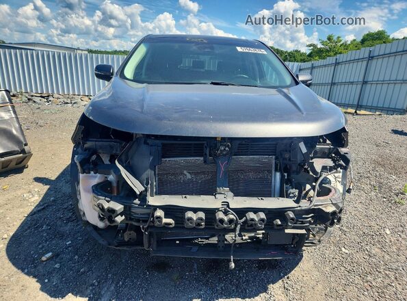 2FMPK4J80JBB66552 2018 FORD EDGE Gray Front view