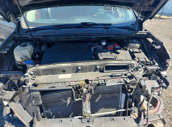 2FMPK4J80JBB66552 2018 FORD EDGE Gray Engine compartment view