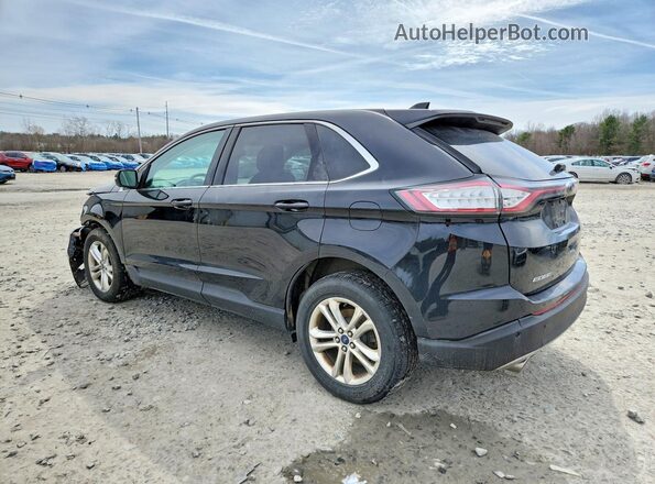 2FMPK4J81HBB08198 2017 FORD EDGE Black Tył lewy