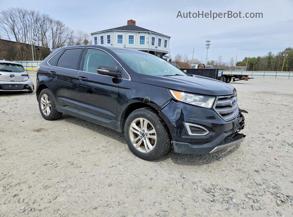 2FMPK4J81HBB08198 2017 FORD EDGE Black Przód prawy