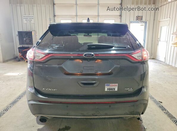 2FMPK4J81HBB66067 2017 FORD EDGE Gray 