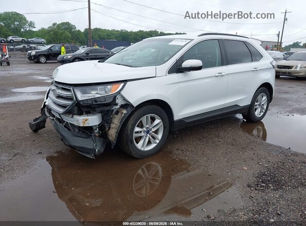 2FMPK4J81HBB79112 2017 FORD EDGE White Передня ліва чверть