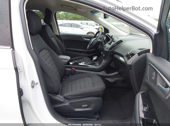 2FMPK4J81HBB79112 2017 FORD EDGE White Вид салону спереду